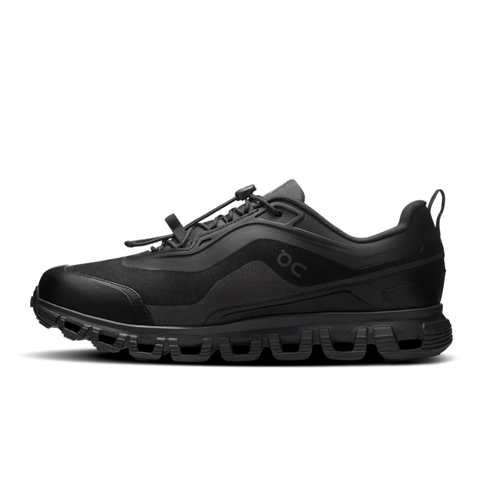 On Cloud 6 Geo Waterproof Black & Black Masculino