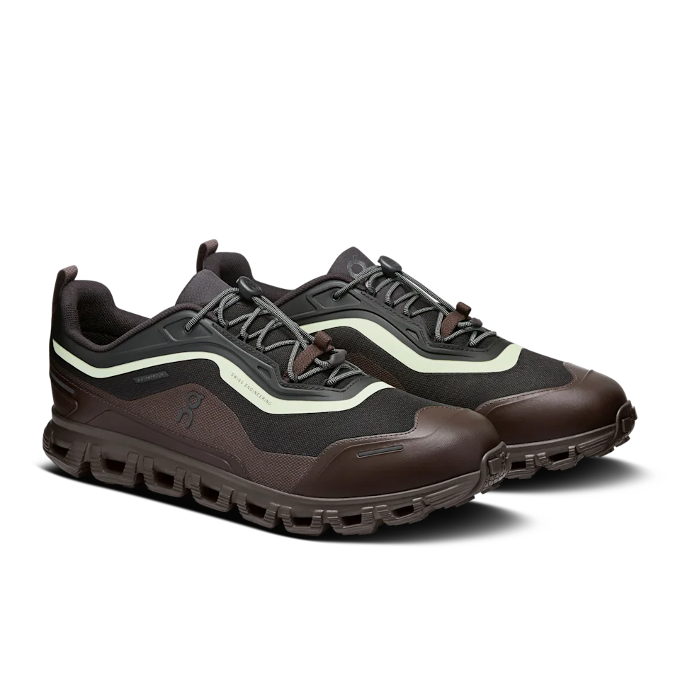 On Cloud 6 Geo Waterproof Black & Lima Masculino