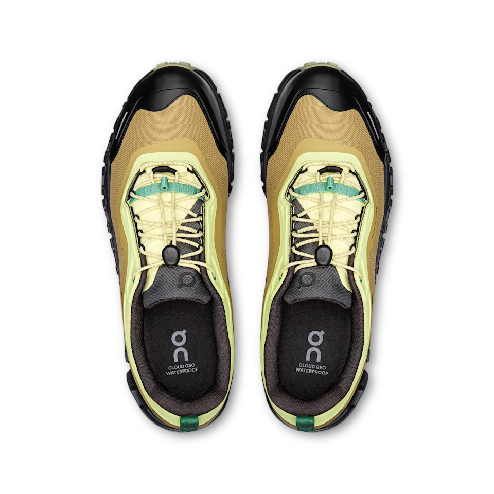 On Cloud 6 Geo Waterproof Limelight & Safari Masculino
