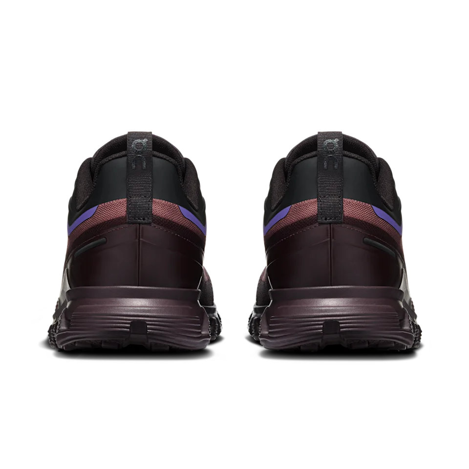 On Cloud 6 Geo Waterproof Black & Tyrian Masculino