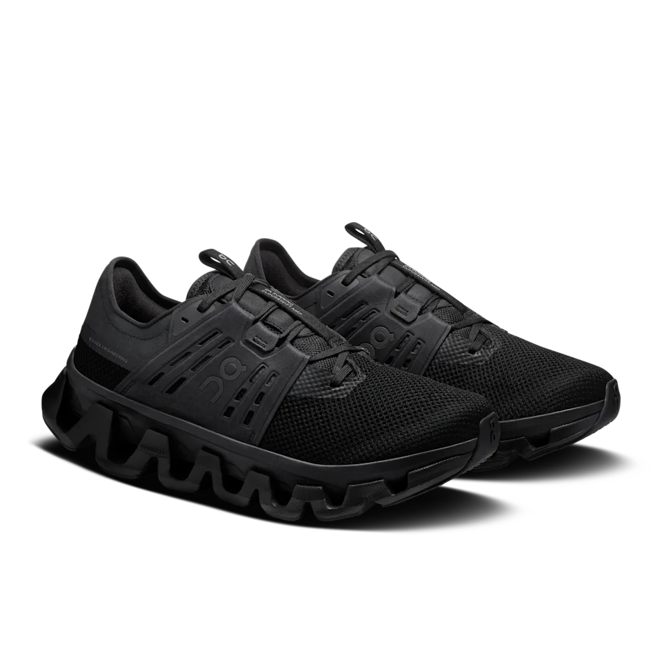 On Cloudswift Amp Black & Black Masculino