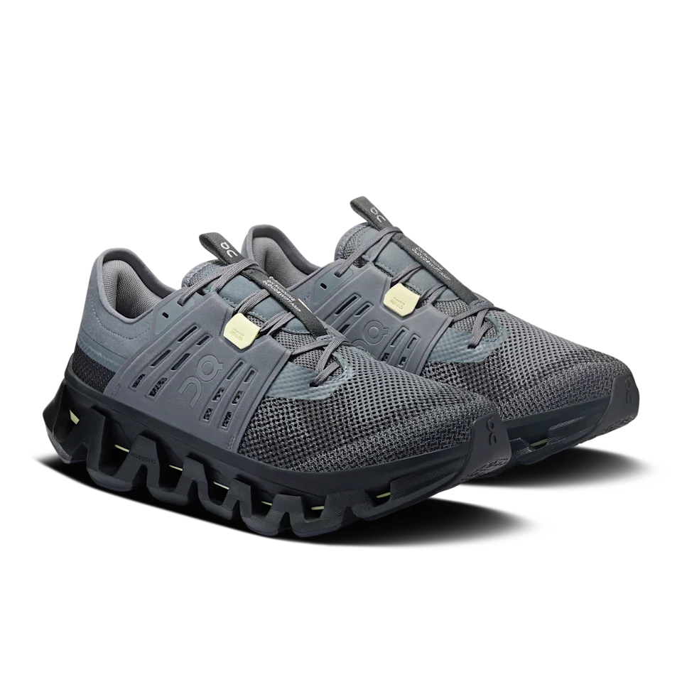On Cloudswift Amp Stone & Black Masculino