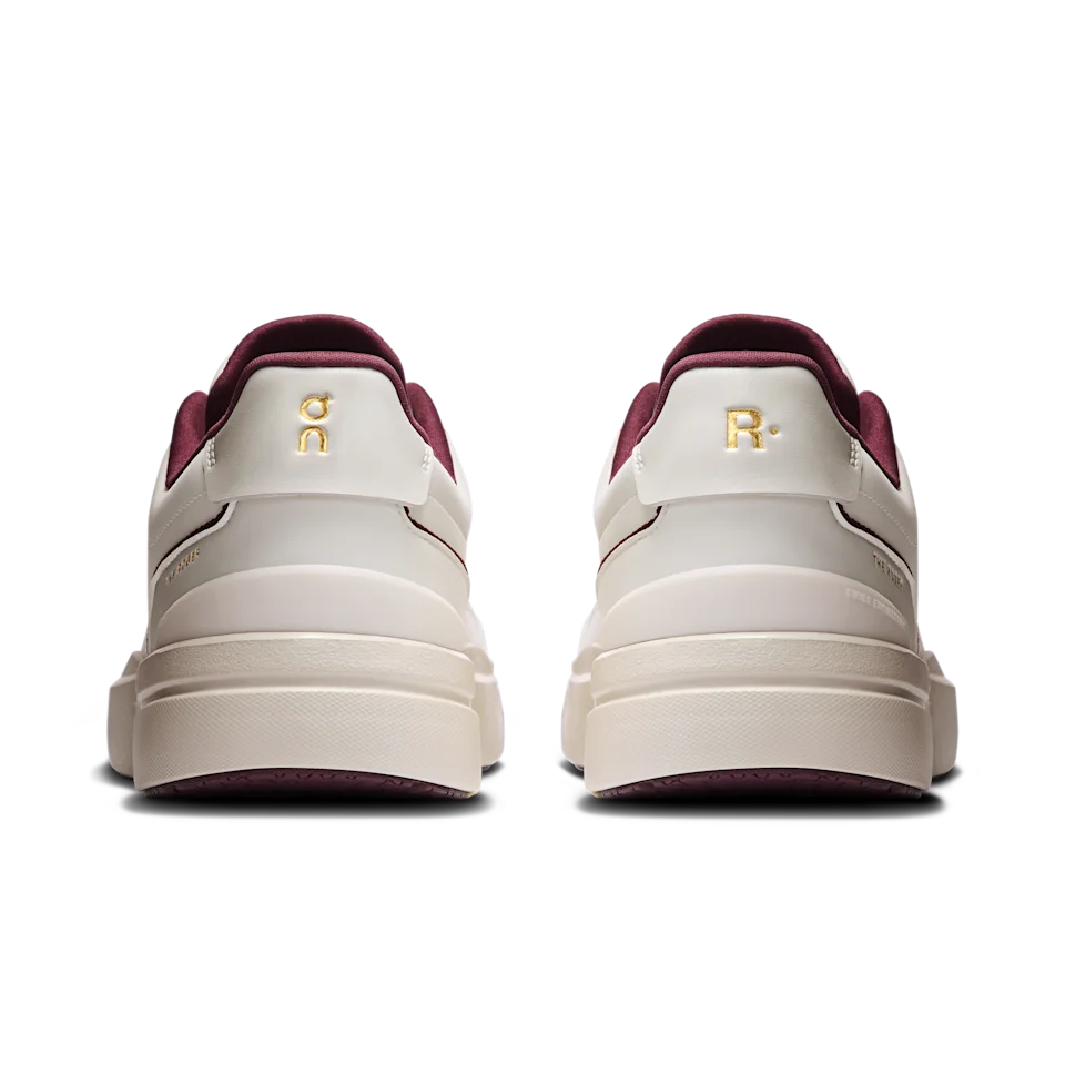 On THE ROGER Centre Court Ivory & Maroon Masculino