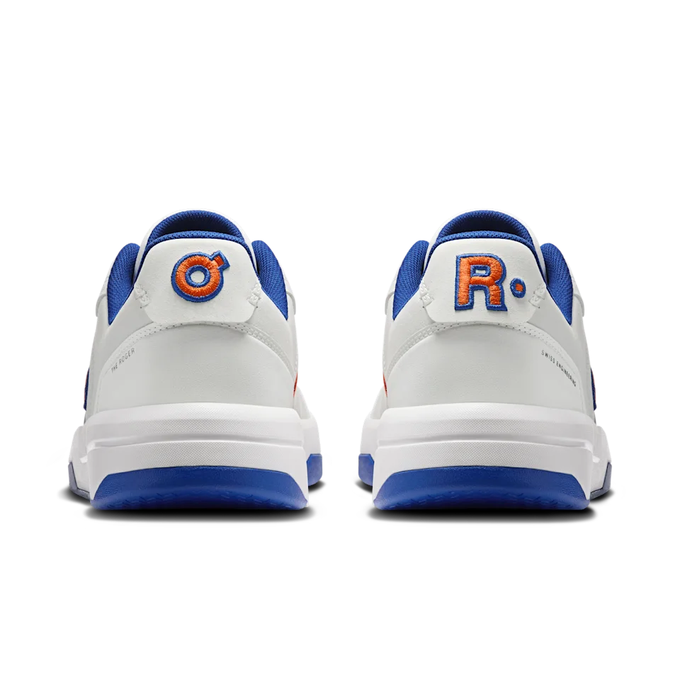 On THE ROGER Clubhouse Varsity White & Indigo Masculino