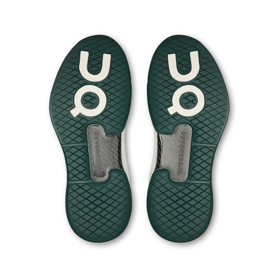 On THE ROGER Pro LDN White & Evergreen Masculino