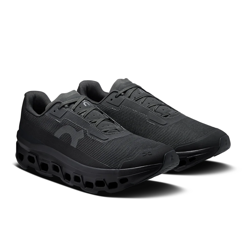 On Cloudmonster Void Black & Black Masculino