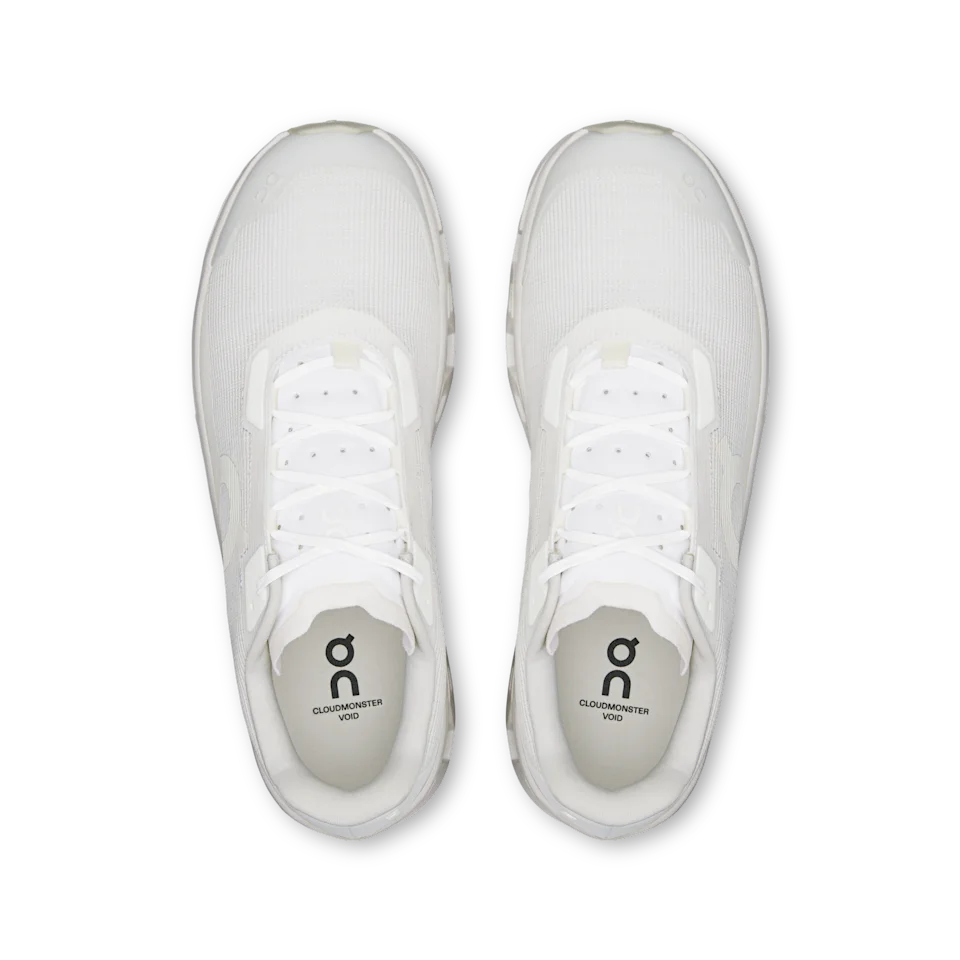 On Cloudmonster Void White & White Masculino