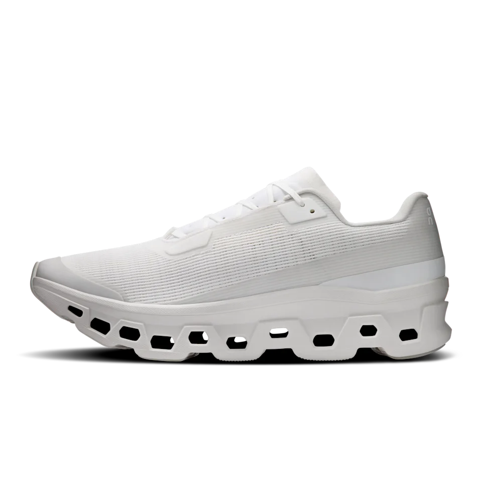 On Cloudmonster Void White & White Masculino