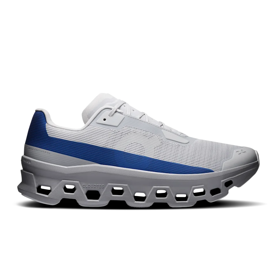 On Cloudmonster Void Glacier & Alloy Masculino