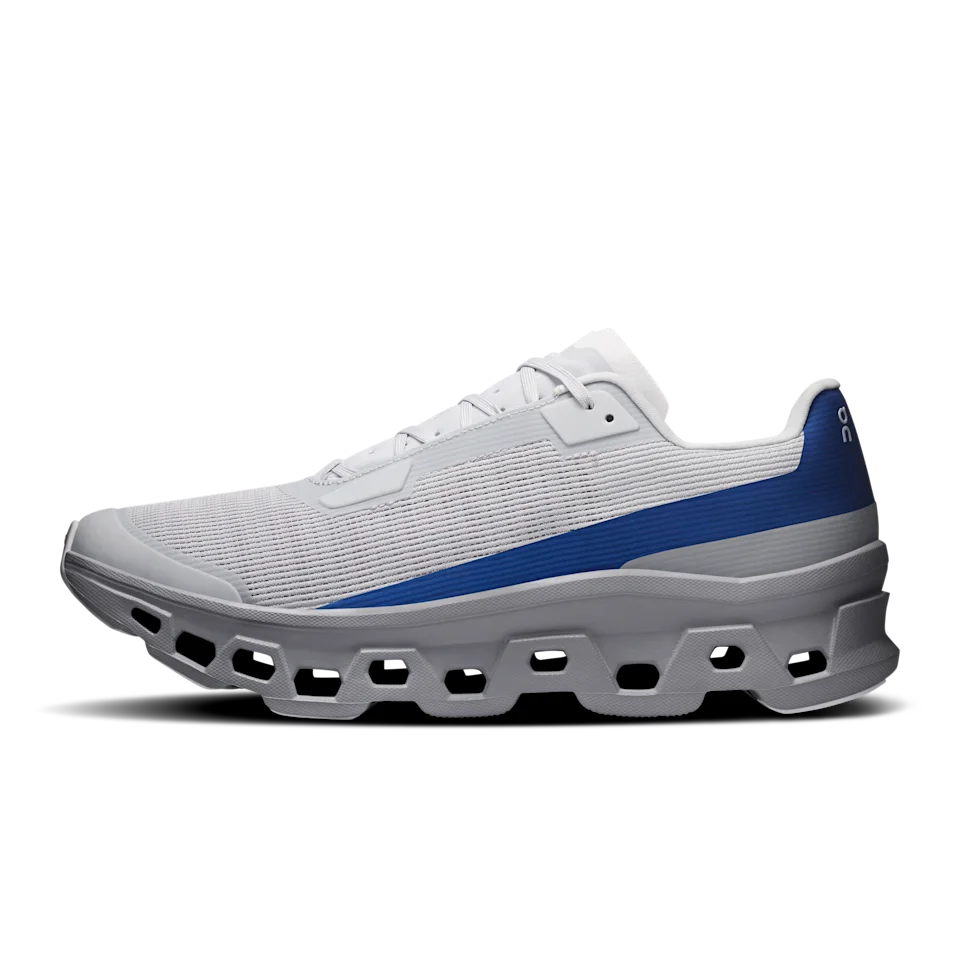 On Cloudmonster Void Glacier & Alloy Masculino