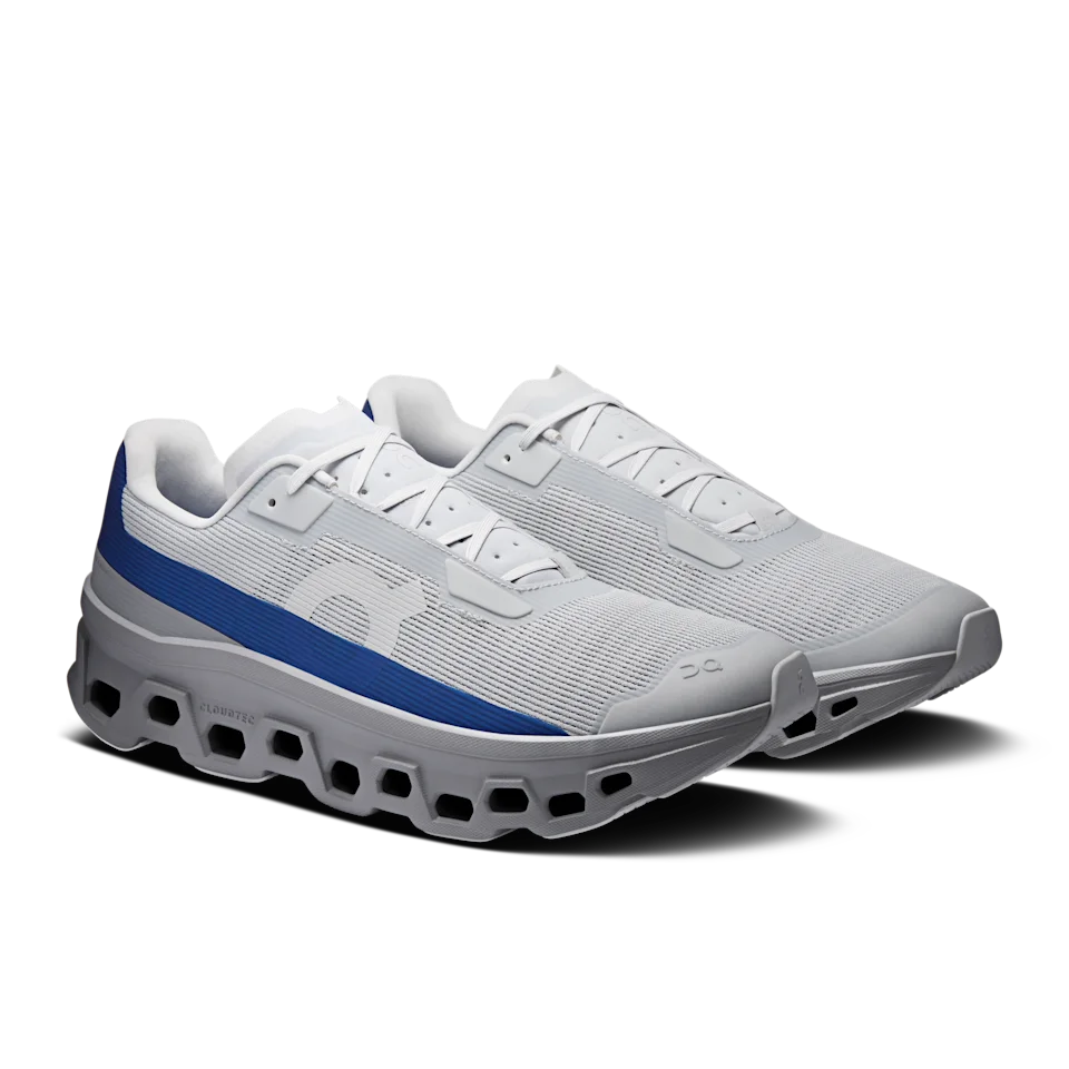 On Cloudmonster Void Glacier & Alloy Masculino