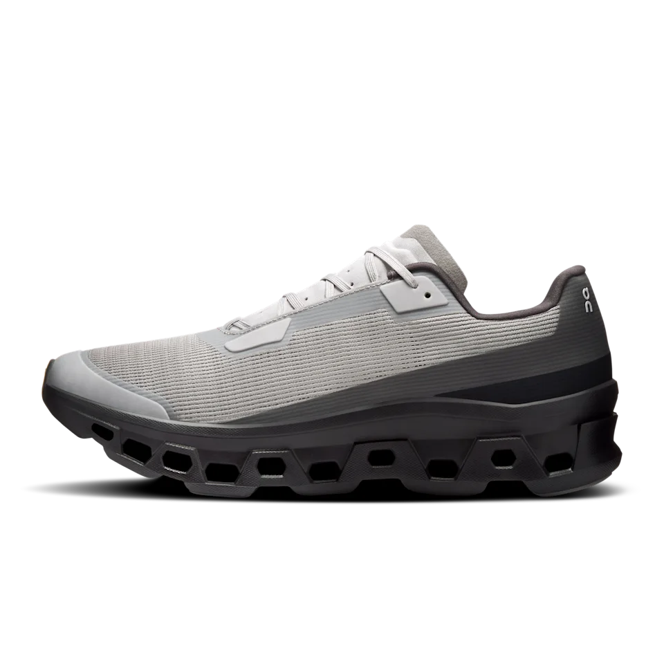On Cloudmonster Void Alloy & Black Masculino