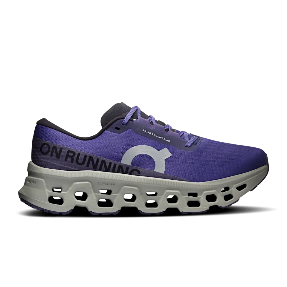 On Cloudmonster 3 Wide Twilight & White Masculino – Corrida no dia a dia, responsivo
