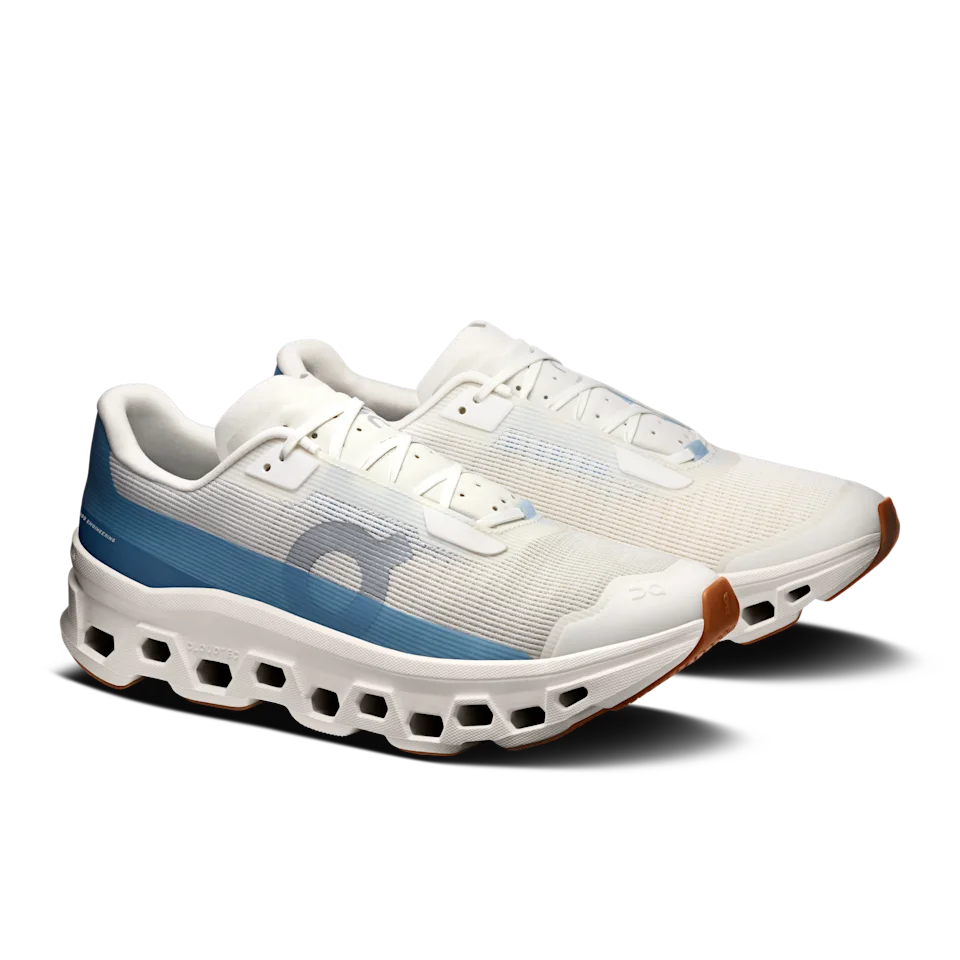 On Cloudmonster Void Ivory & Dust Masculino