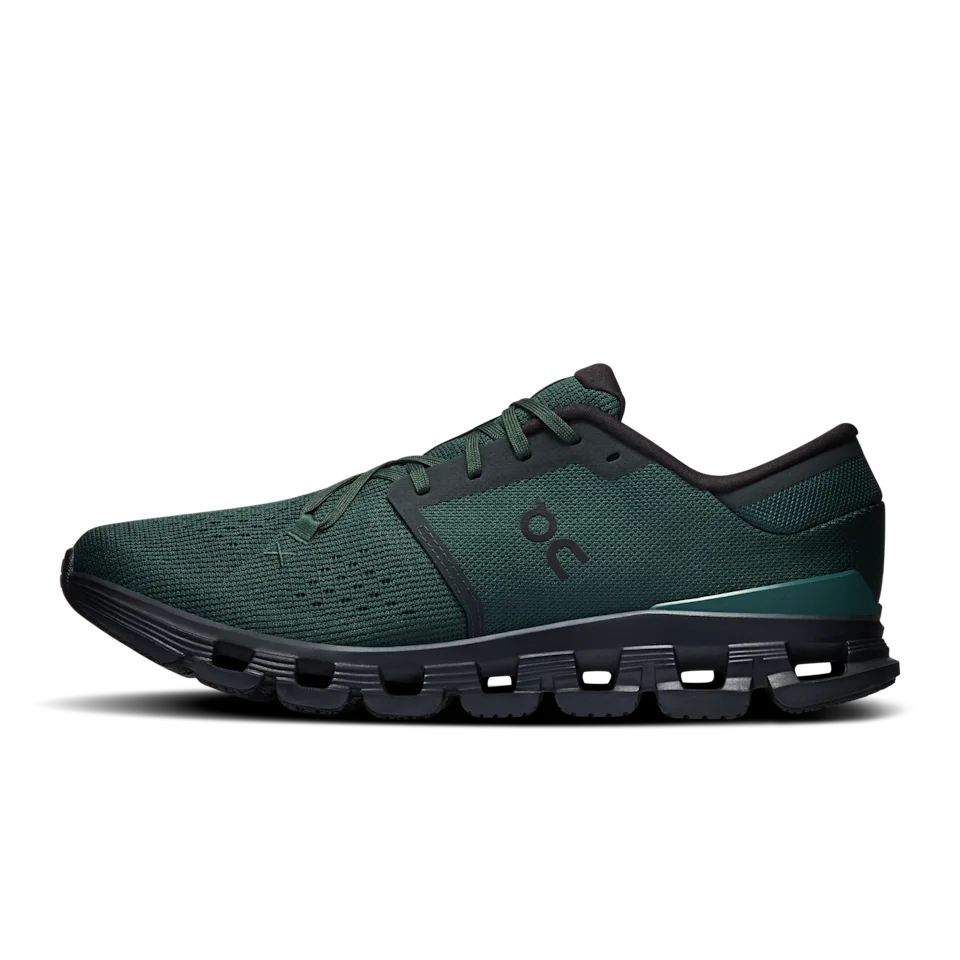 On Cloud X 4 Obsidian & Black Masculino