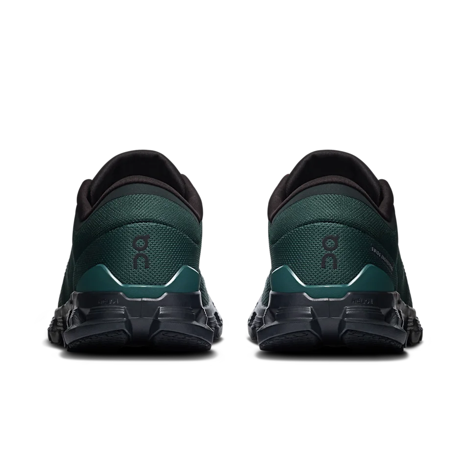 On Cloud X 4 Obsidian & Black Masculino