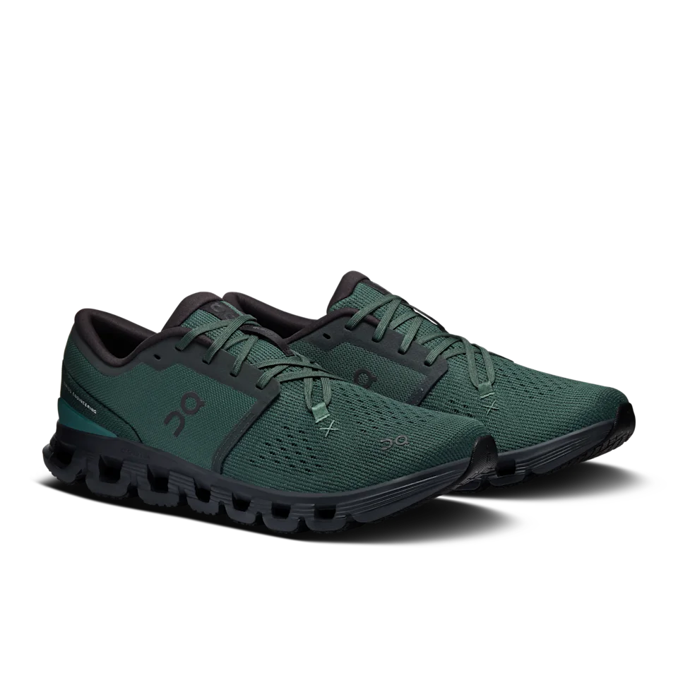 On Cloud X 4 Obsidian & Black Masculino