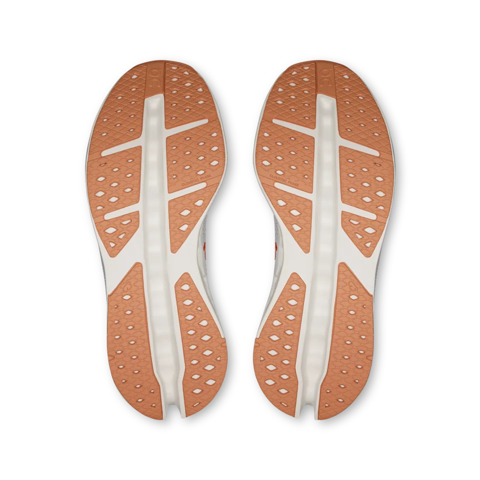 On Cloudsurfer Max Glacier & Flame Masculino