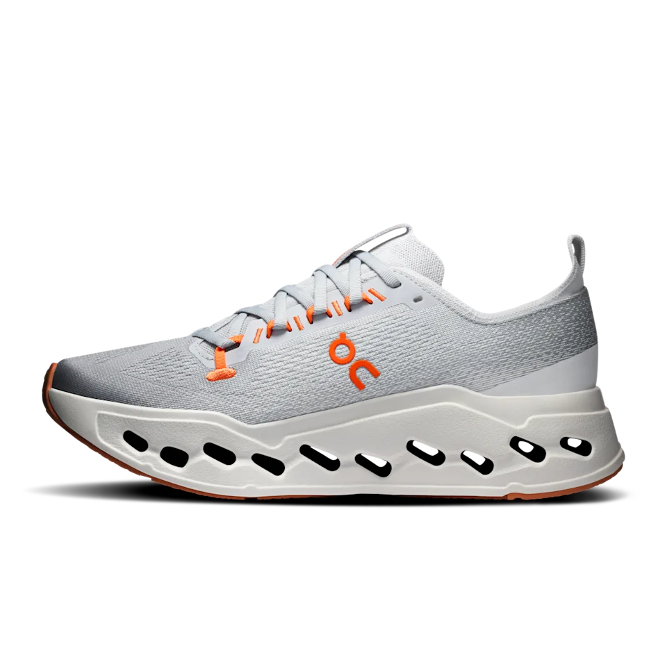On Cloudsurfer Max Glacier & Flame Masculino