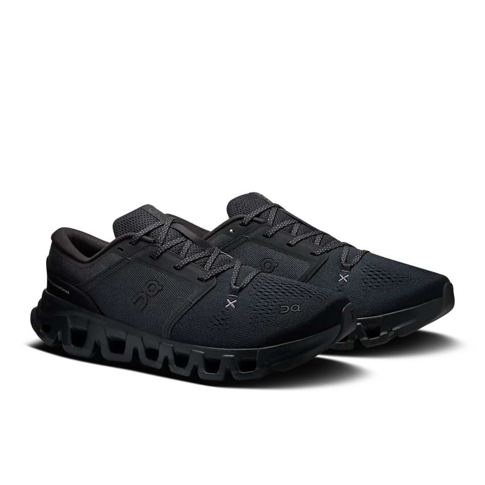 On Cloud X 5 Black & Black Masculino