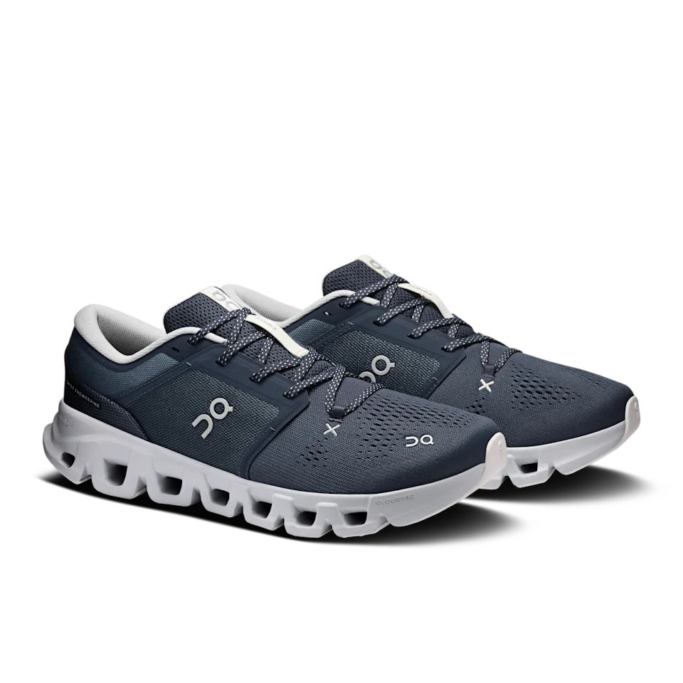 On Cloud X 5 Navy & Glacier Masculino