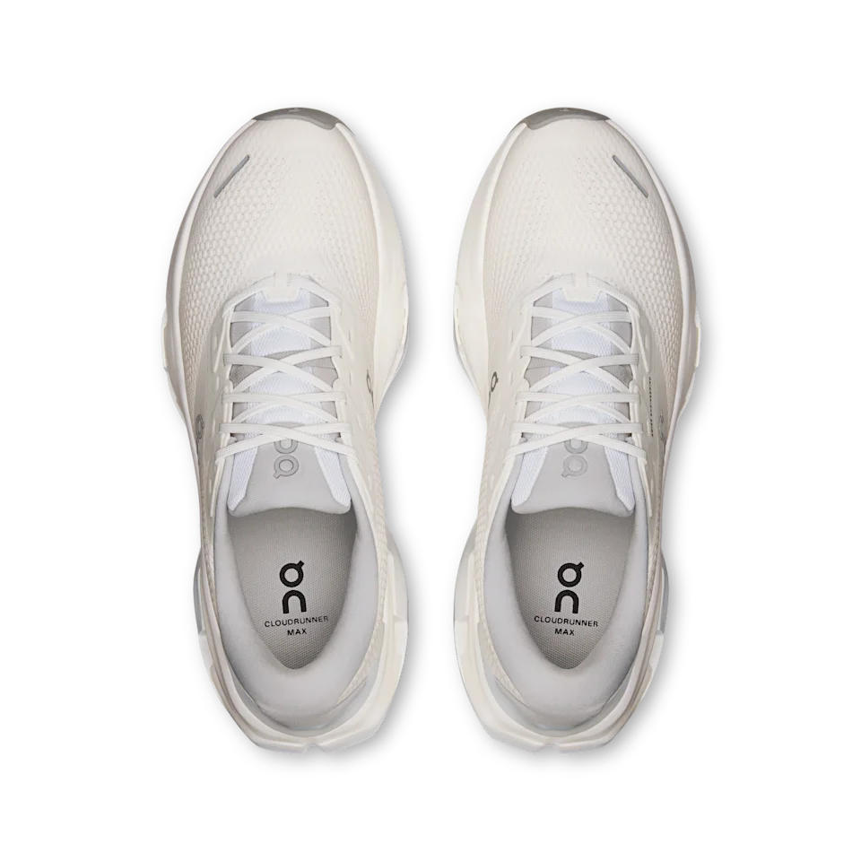 On Cloudrunner 3 Max White & Glacier Masculino