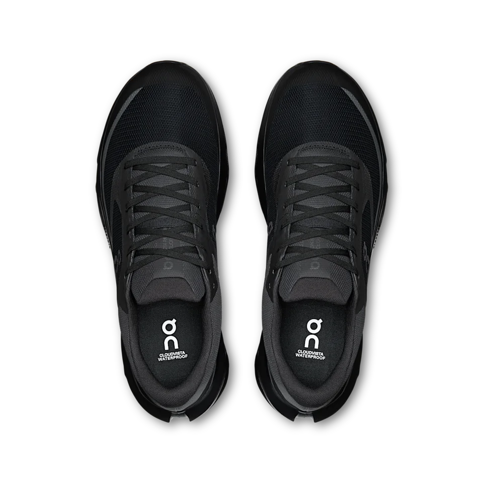 On Cloudvista 3 Waterproof Black & Black Masculino
