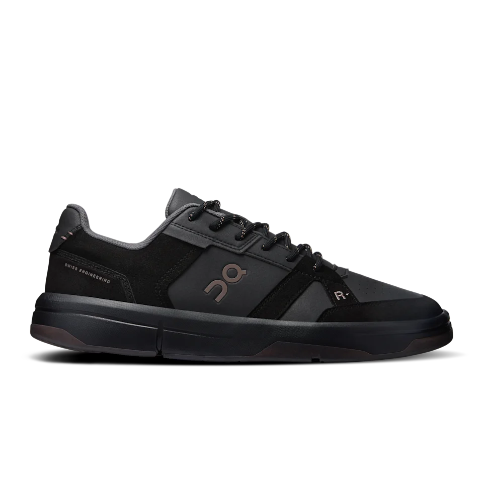 On THE ROGER Clubhouse Black & Ash Masculino – Estilo tenista, uso diário
