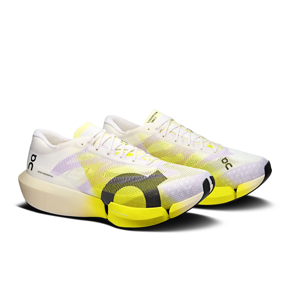 On Cloudboom Strike 2 White & Lime 