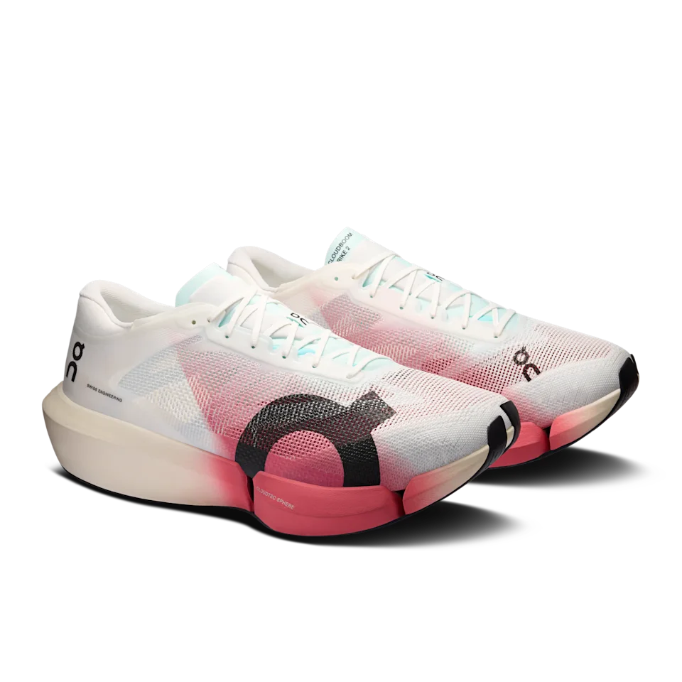 On Cloudboom Strike 2 White & Camellia 