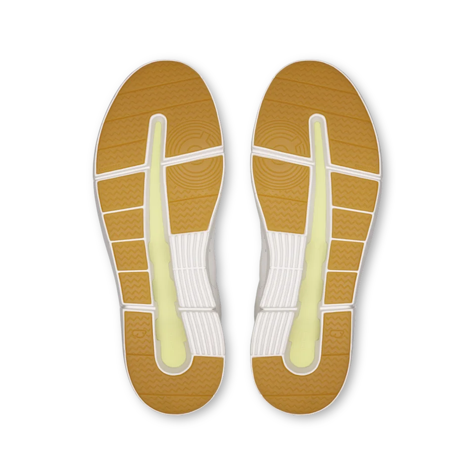 On THE ROGER Centre Court White & Limelight Feminino