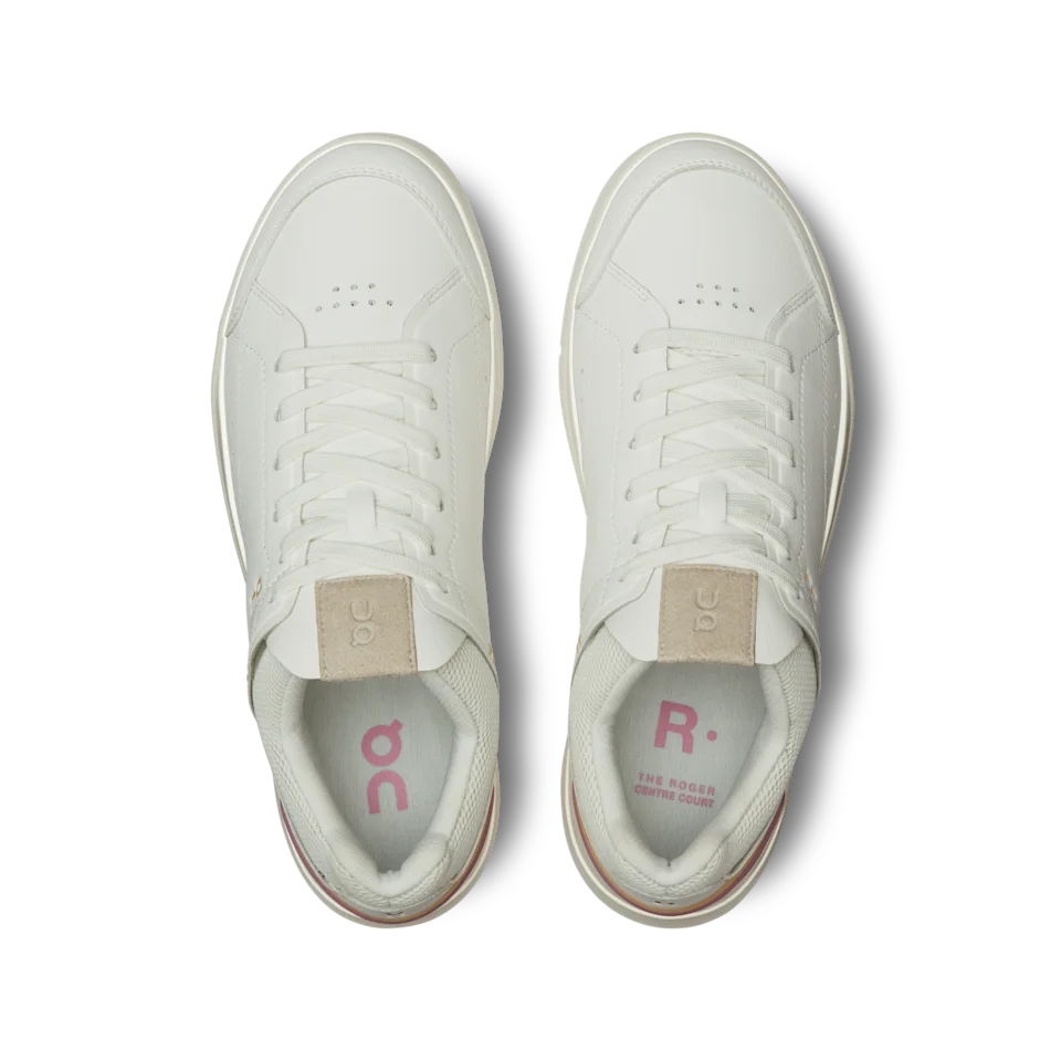 On THE ROGER Centre Court White & Zephyr Feminino