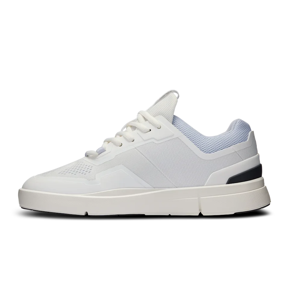 On THE ROGER Spin White & Heather Feminino