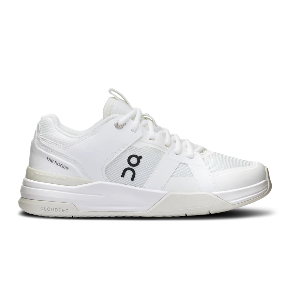 On THE ROGER Clubhouse Pro White & Ice Feminino – Multifuncional para uso dentro e fora das quadras