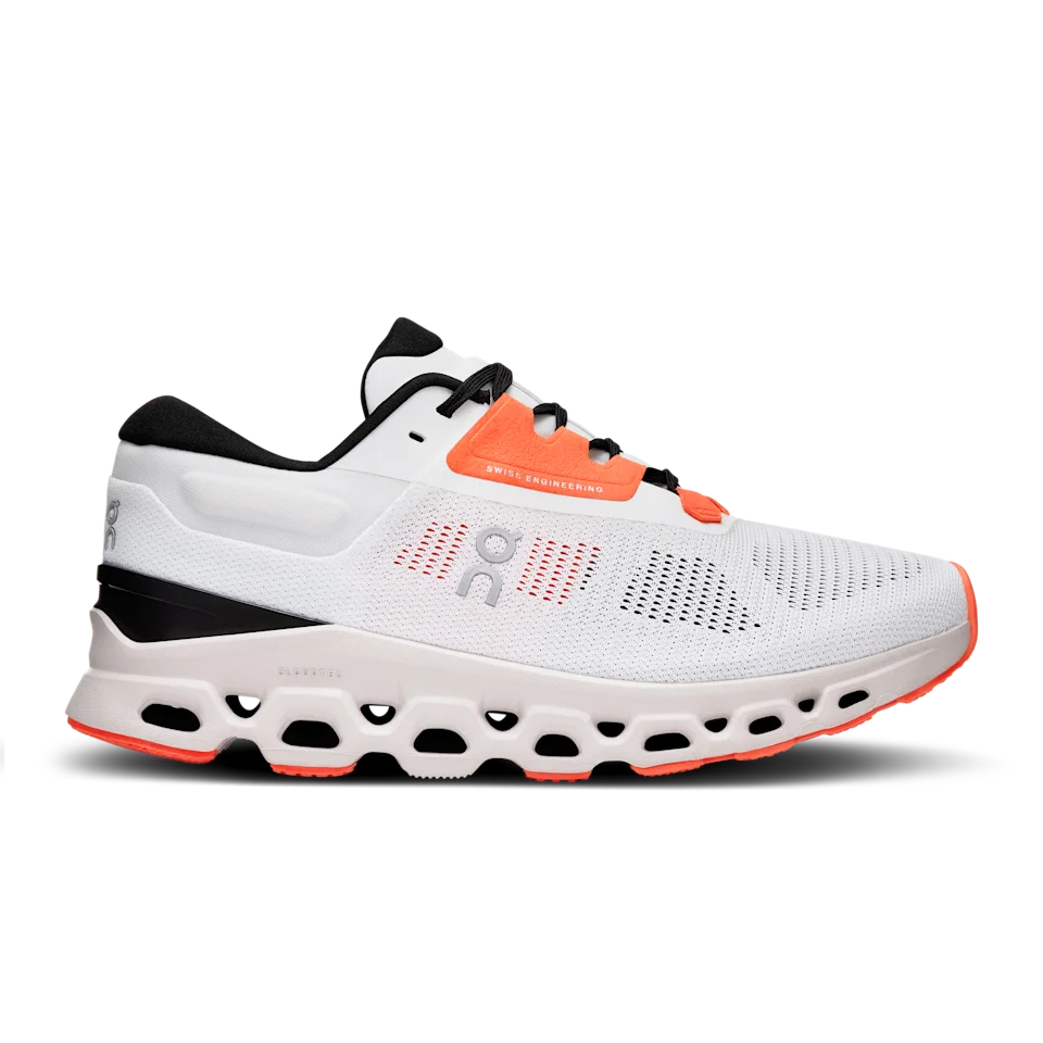 On Cloudstratus 3 White & Sand Feminino