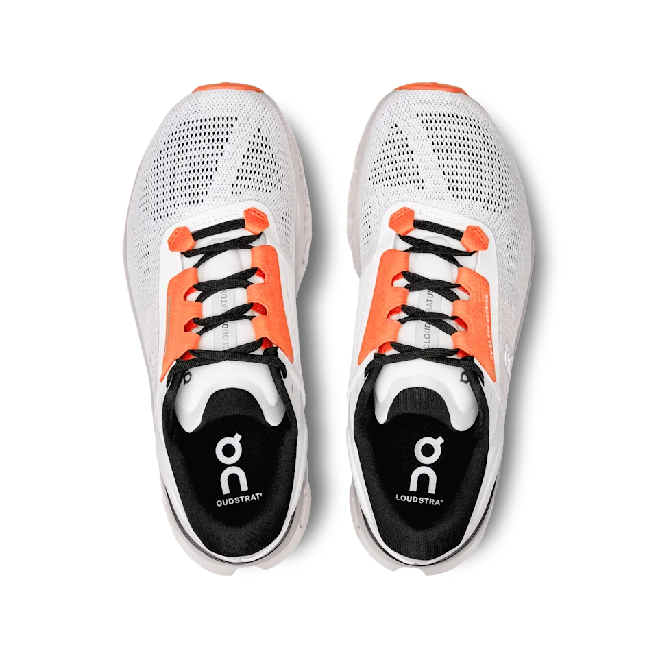 On Cloudstratus 3 White & Sand Feminino