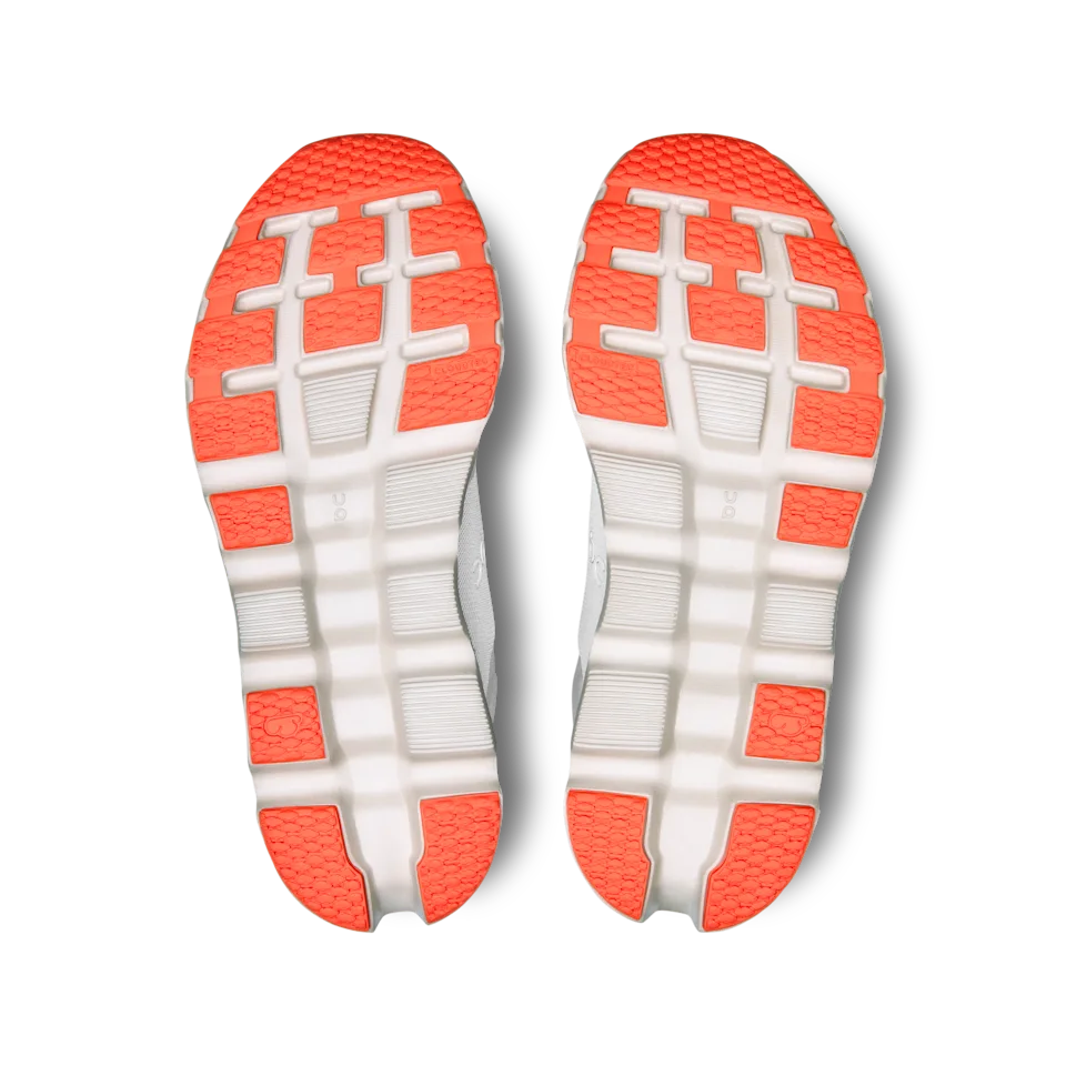 On Cloudstratus 3 White & Sand Feminino