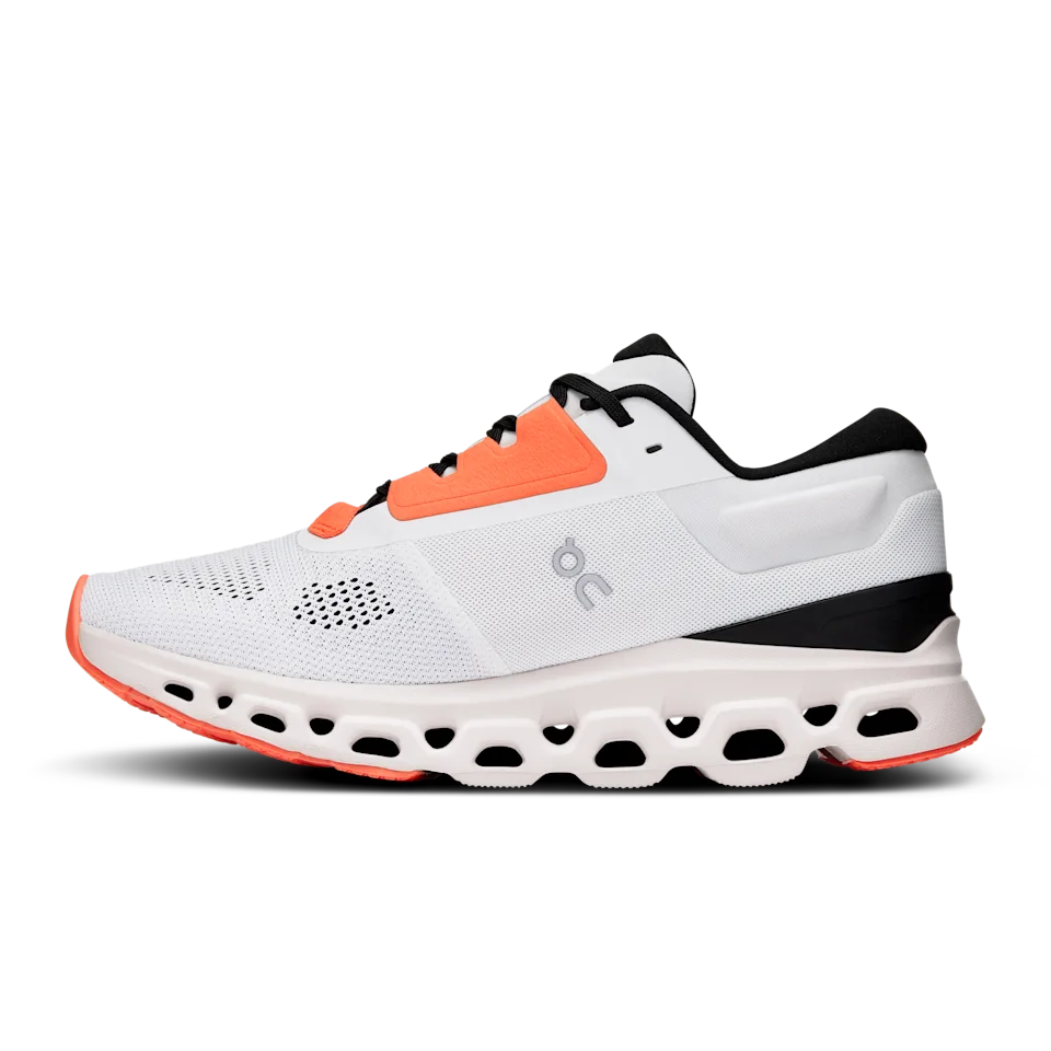 On Cloudstratus 3 White & Sand Feminino