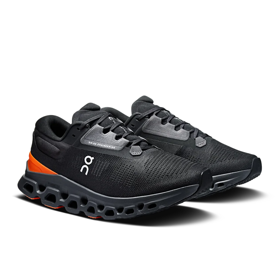 On Cloudstratus 3 Eclipse & Flame Feminino