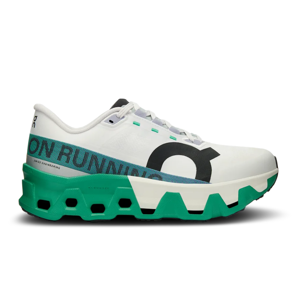 On Cloudmonster Hyper White & Mint Feminino