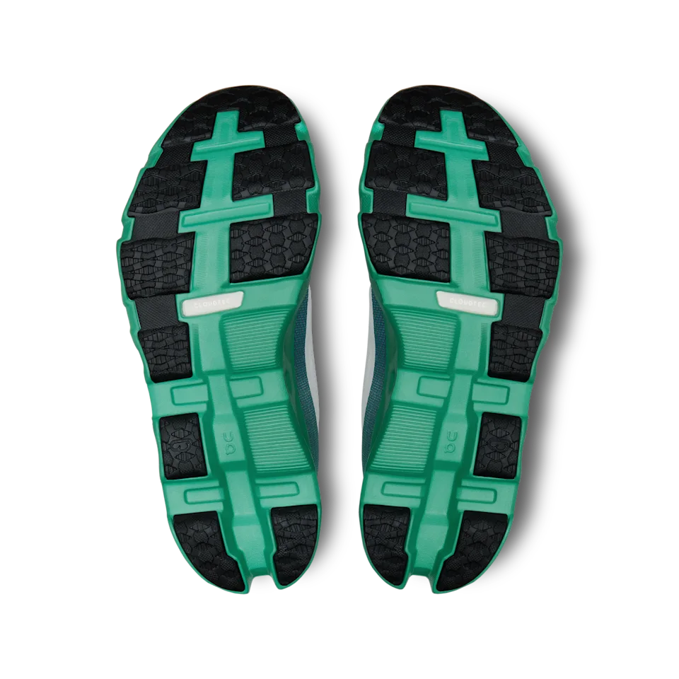 On Cloudmonster Hyper White & Mint Feminino