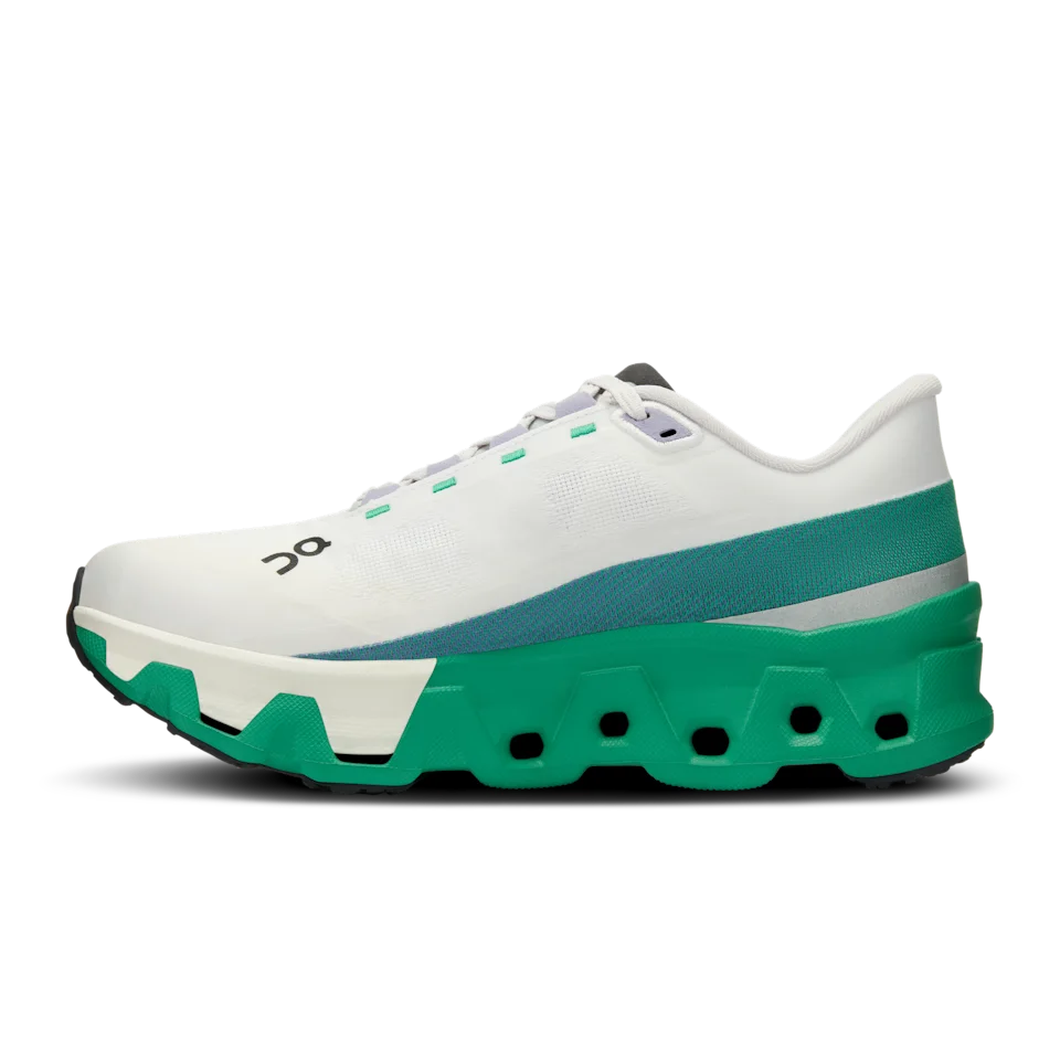 On Cloudmonster Hyper White & Mint Feminino
