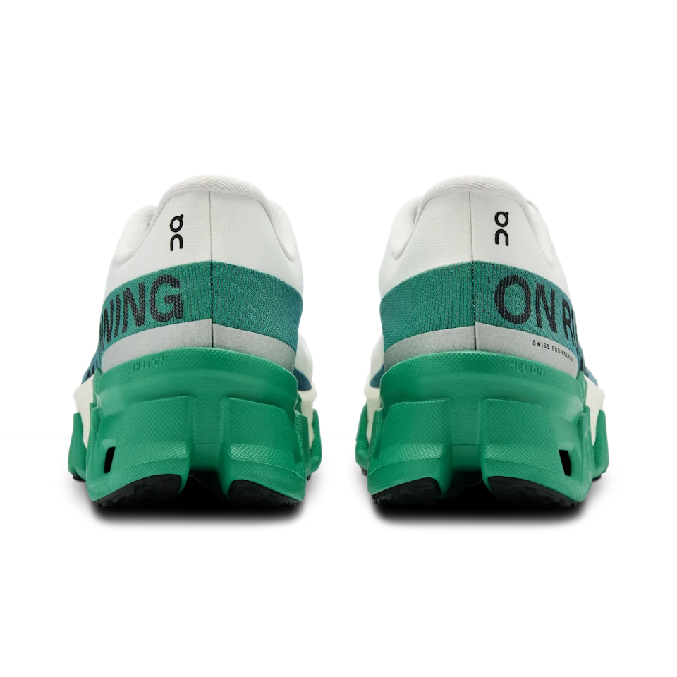 On Cloudmonster Hyper White & Mint Feminino