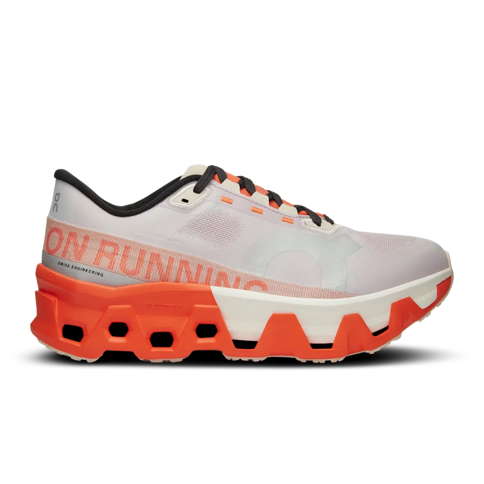 On Cloudmonster Hyper Mauve & Flame Feminino
