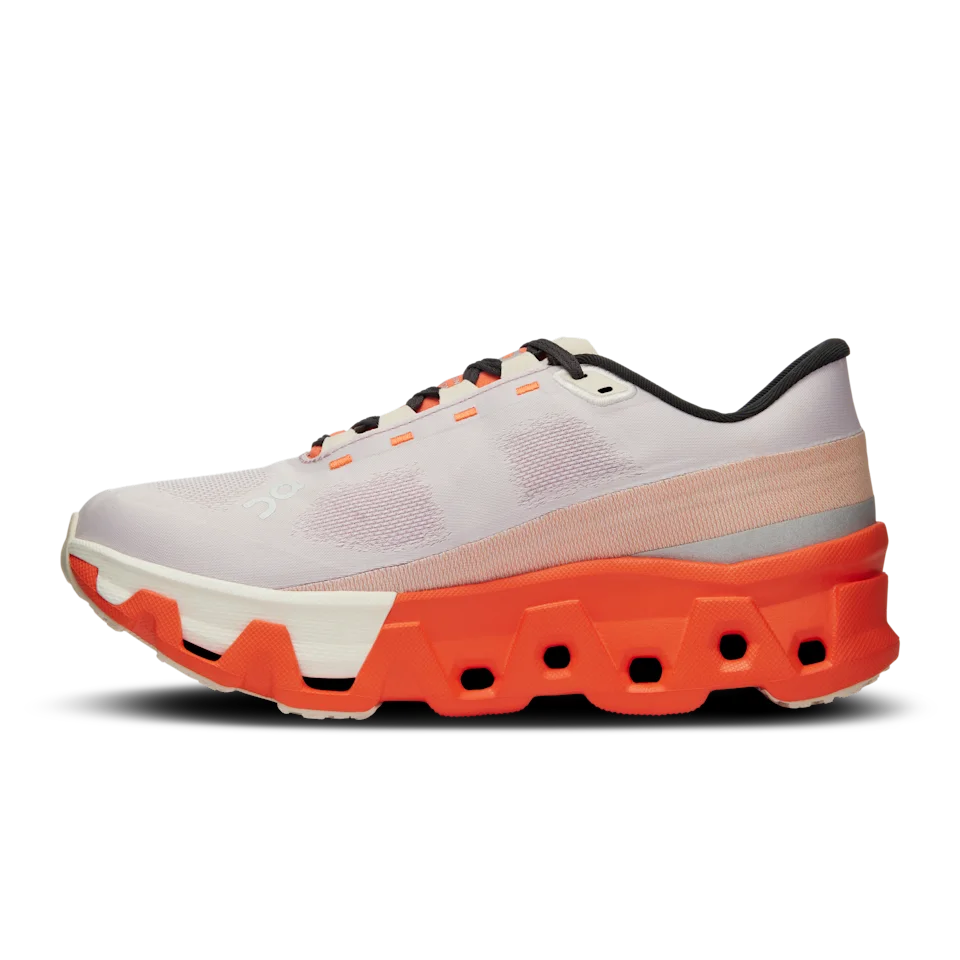 On Cloudmonster Hyper Mauve & Flame Feminino