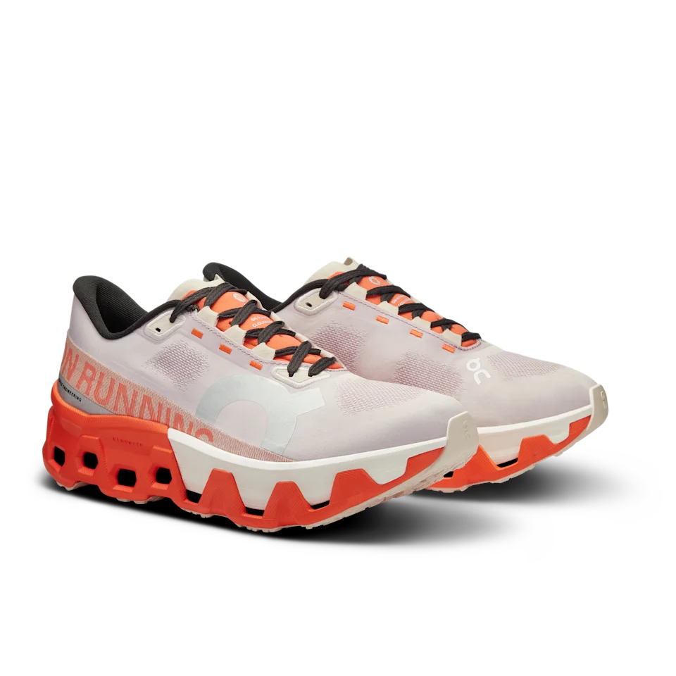 On Cloudmonster Hyper Mauve & Flame Feminino
