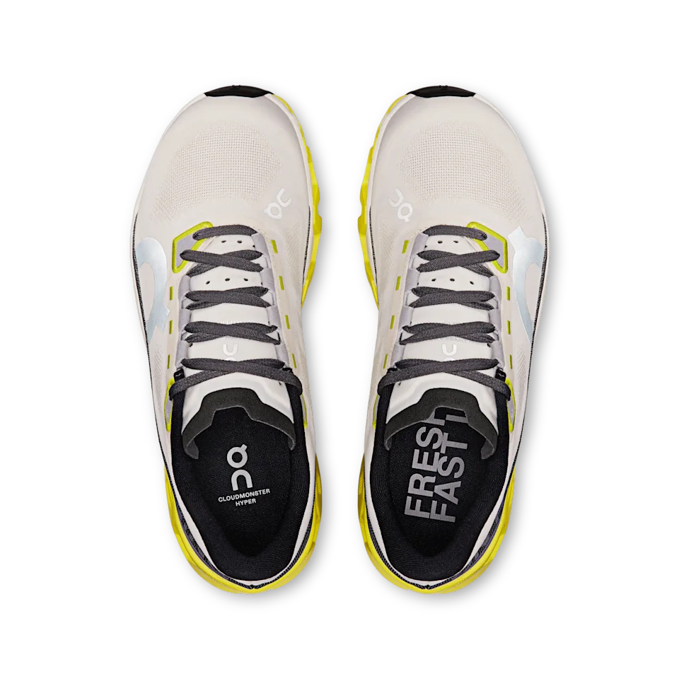 On Cloudmonster Hyper Dew & Lime Feminino