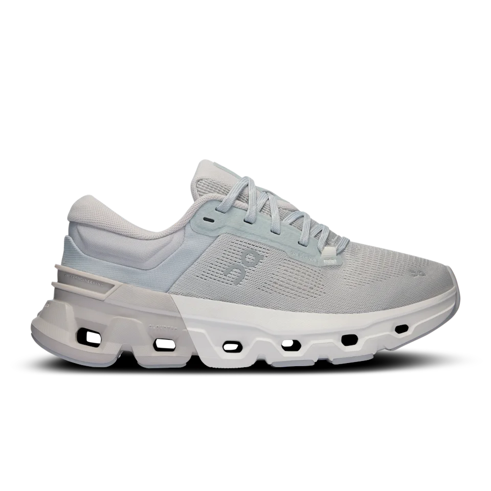 On Cloudflyer 5 Glacier & Wolf Feminino – Corrida de rua, corridas leves e longas, estabilidade