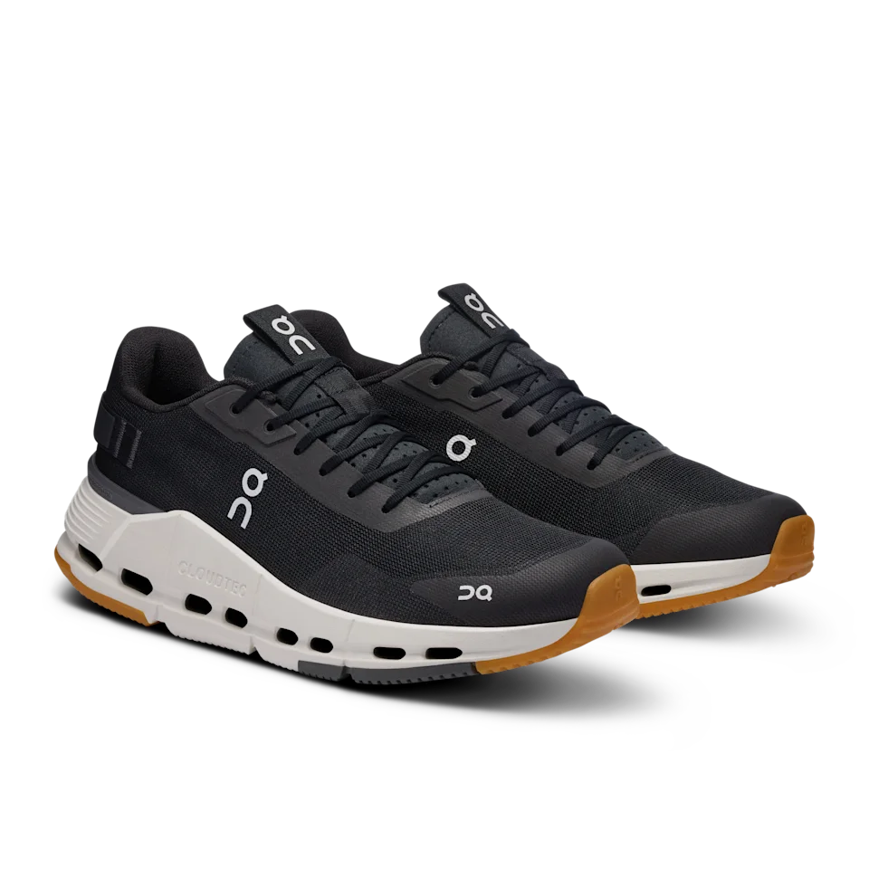 On Cloudnova Form 2 Black & Ivory Feminino
