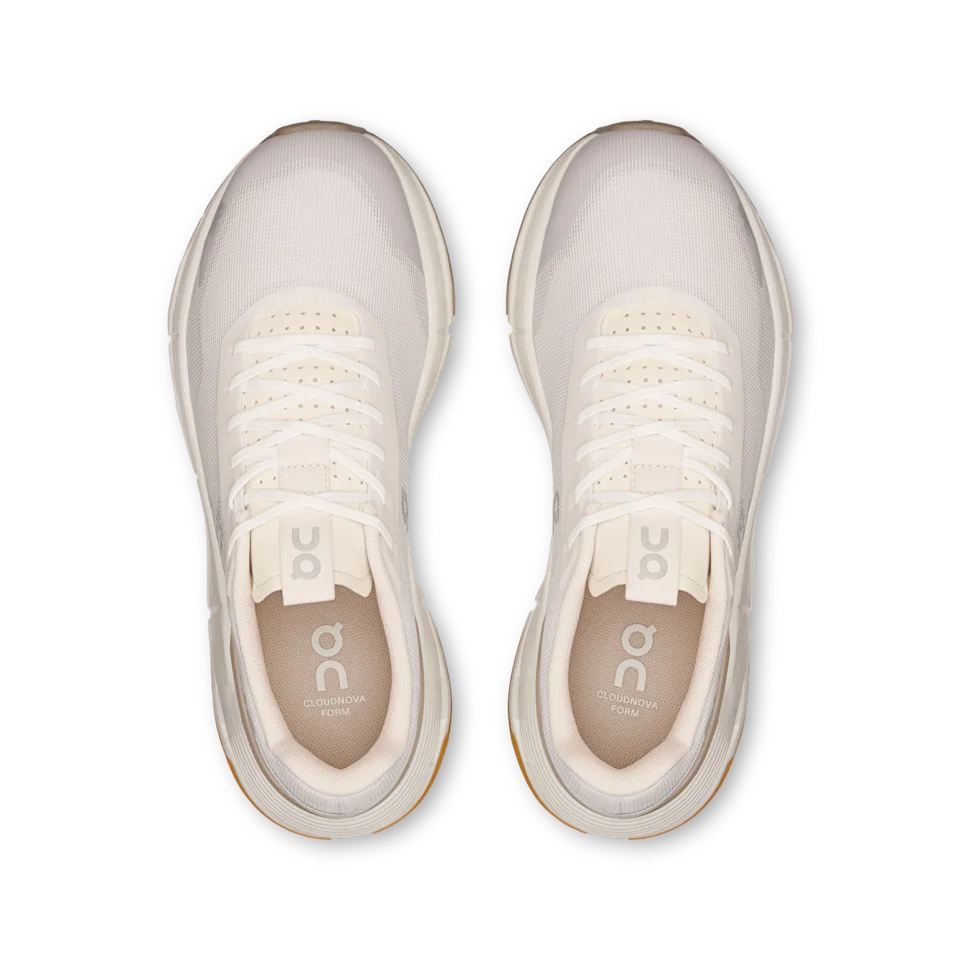 On Cloudnova Form 2 Ivory & Desert Feminino